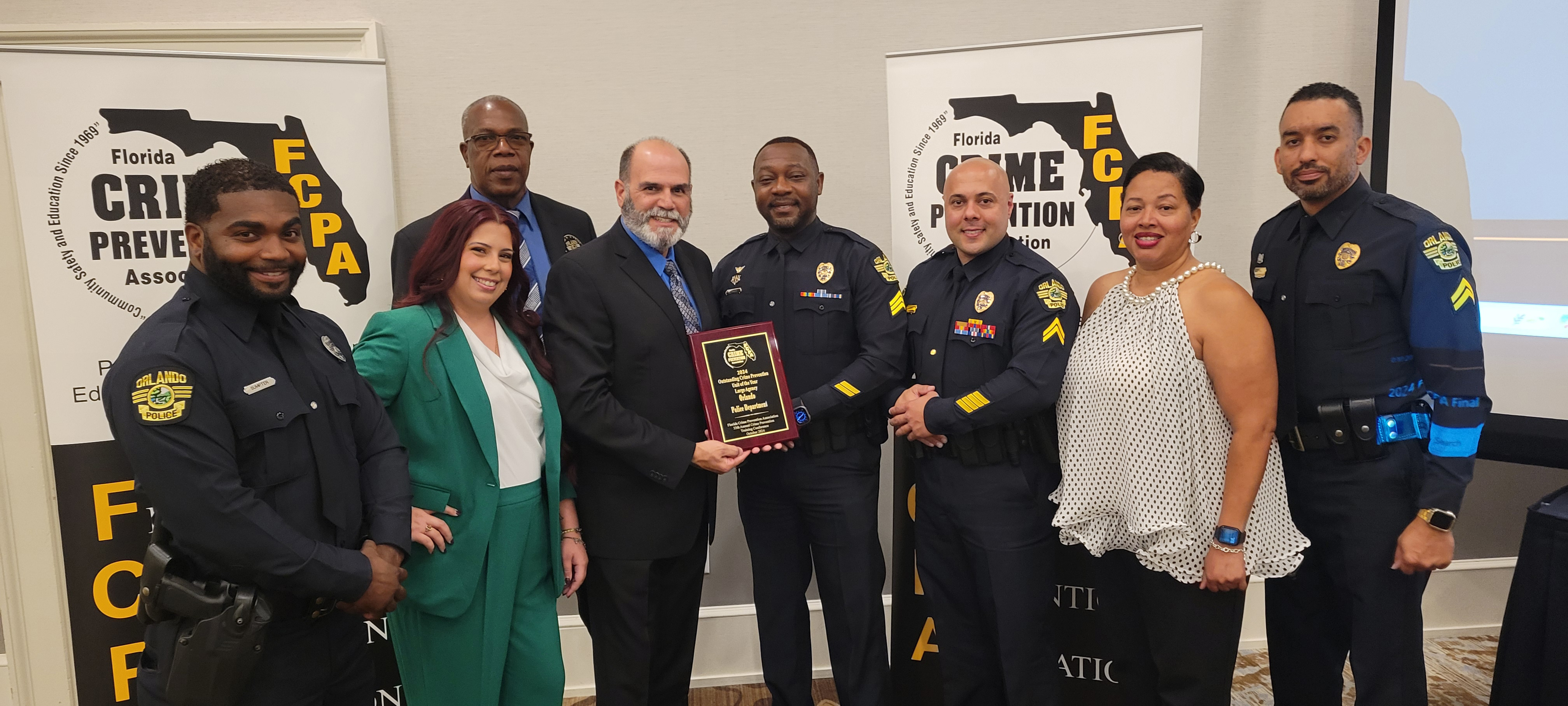 Crime Prevention Unit of the Year - Large Agency